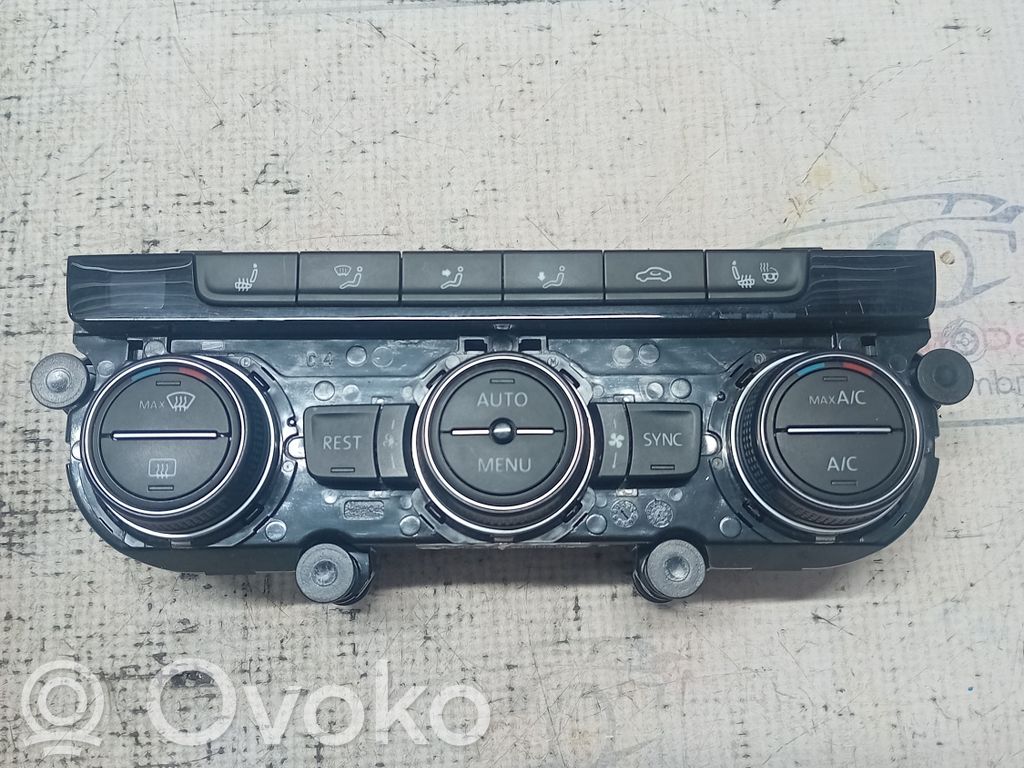 Volkswagen PASSAT B8 Ilmastoinnin ohjainlaite 