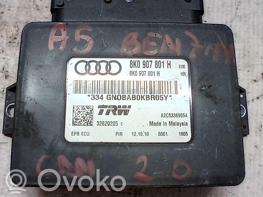 Module de commande de frein à main   8K0907801H,23490,8K0907801H