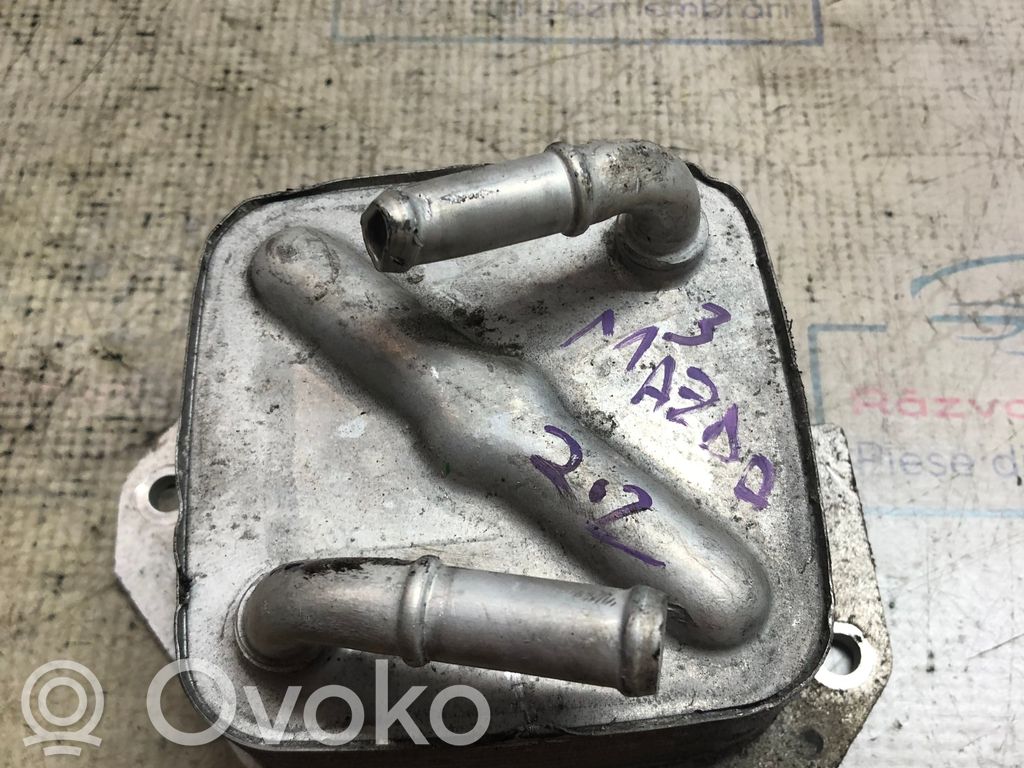 Engine oil radiator