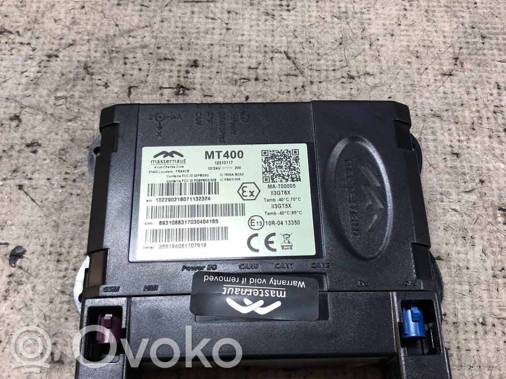 Opel Astra K GPS navigation control unit/module 