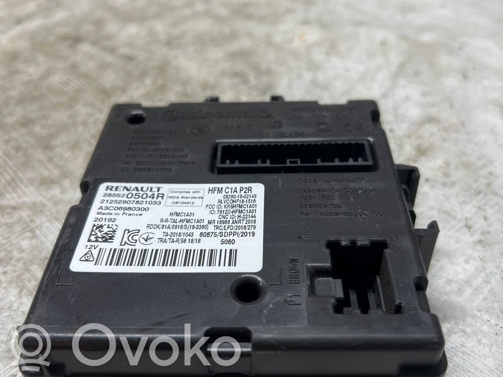 Other control units/modules   285S20504R,285S20504R