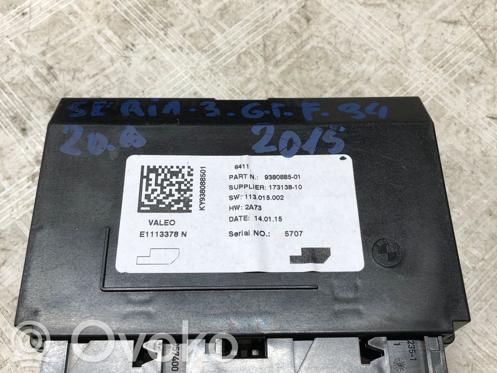 BMW 3 GT F34 Unitate/modul de control motor 