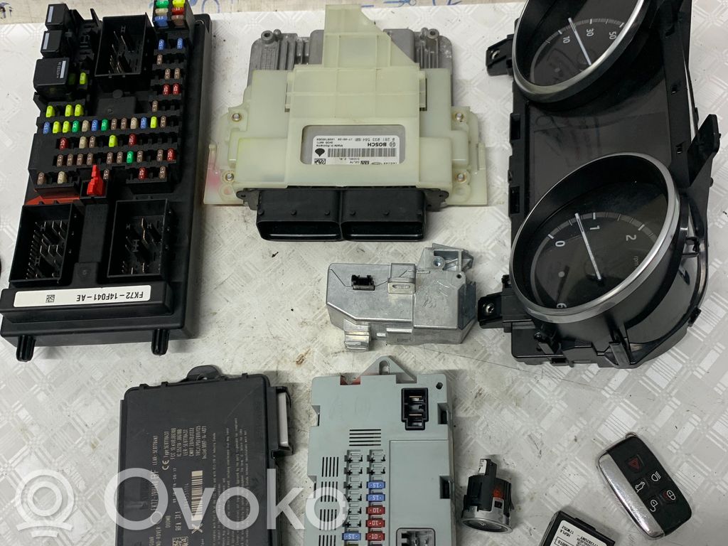 Land Rover Discovery Juego de cerradura y set ECU del motor 