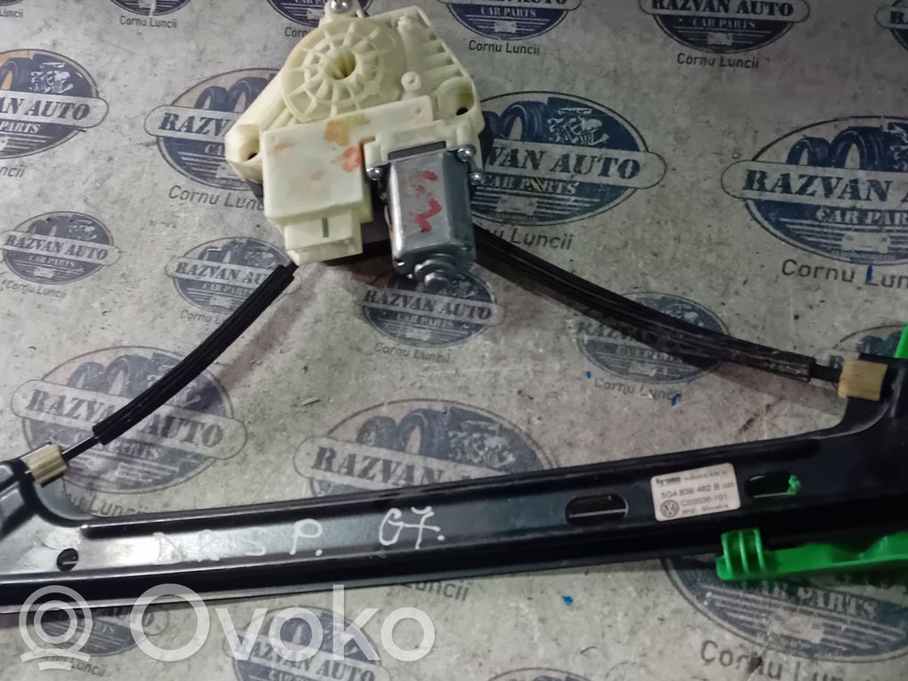 Volkswagen Golf VII Rear door window regulator with motor 