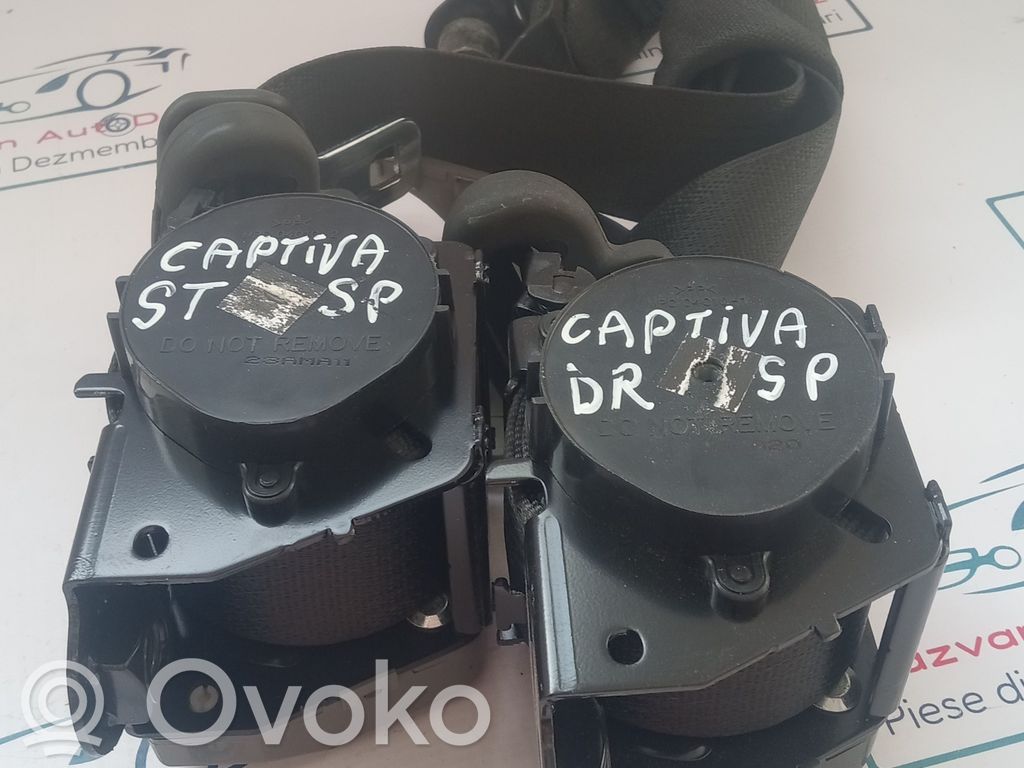 Chevrolet Captiva Saugos diržų komplektas 
