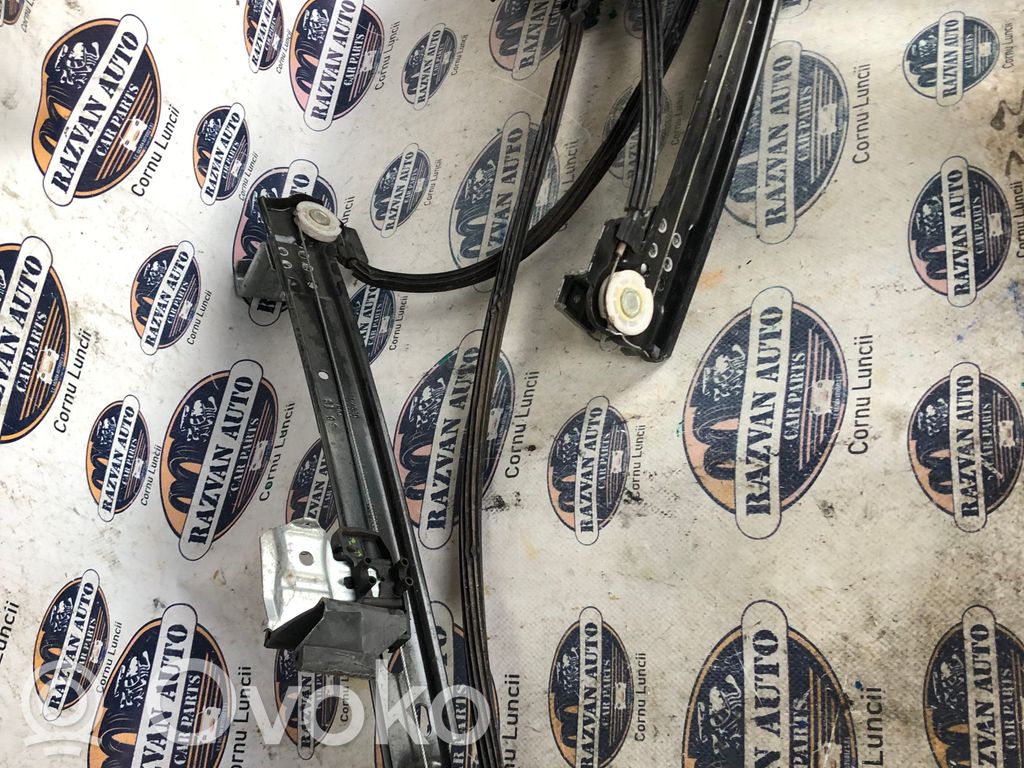 Seat Ibiza I (021A) Front door window regulator with motor 