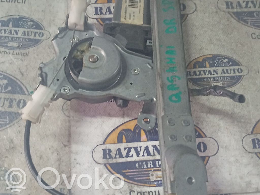 Nissan Qashqai Elektryczny podnośnik szyby drzwi tylnych 