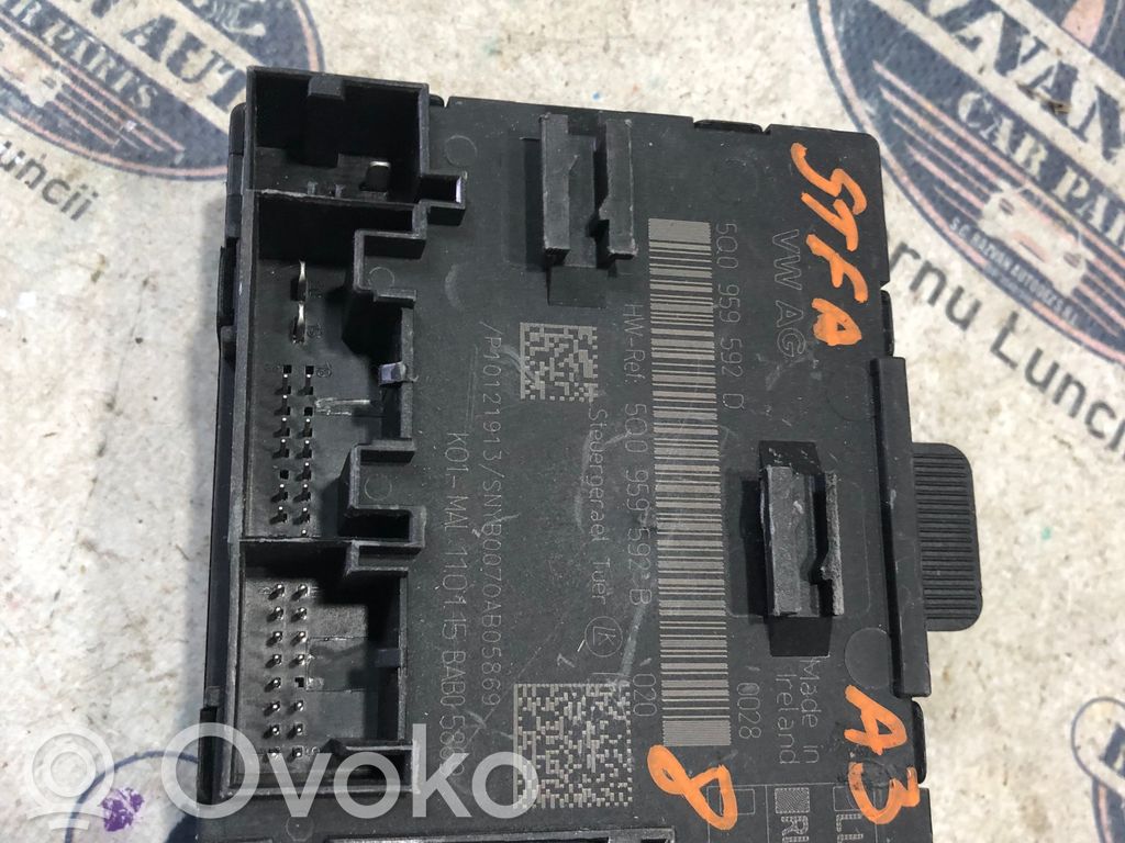Door control unit/module   5Q0959592D,14517,5Q0959592D
