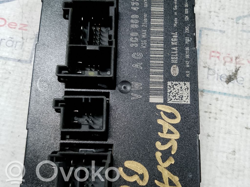Volkswagen PASSAT B6 Moduł / Sterownik komfortu 