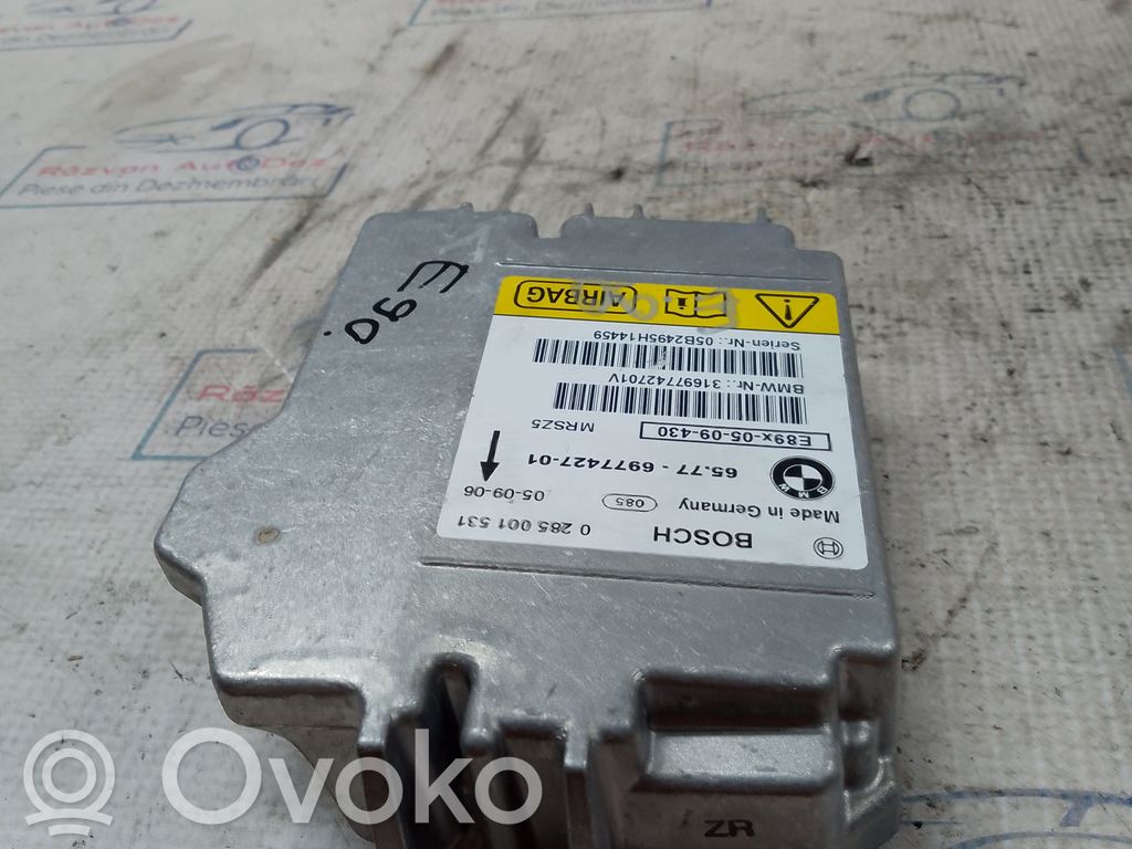 BMW E3 E9 Module de contrôle airbag 