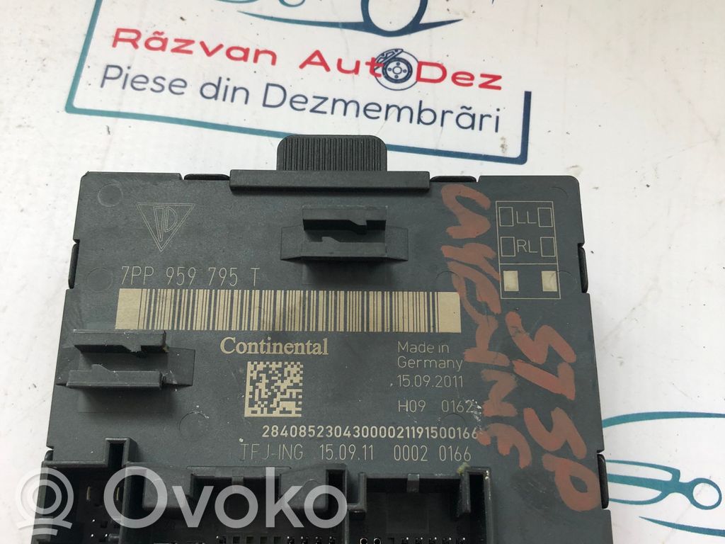 Porsche Cayenne (92A) Sterownik / Moduł drzwi 