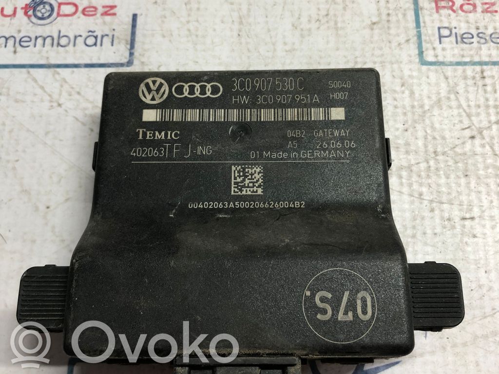 Volkswagen PASSAT B6 Gateway vadības modulis 