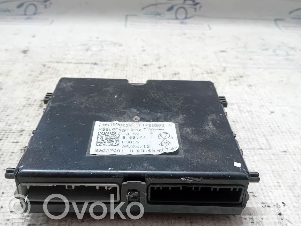 Renault Clio III Air conditioning/heating control unit 