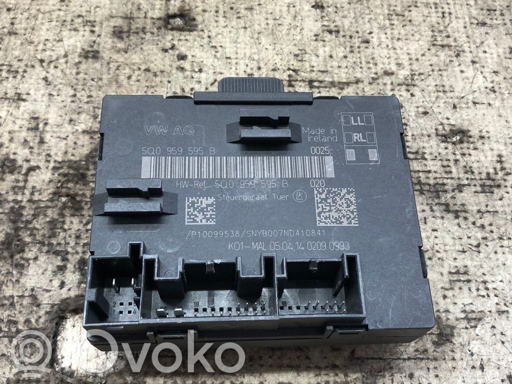 Audi A3 S3 8V Door control unit/module 