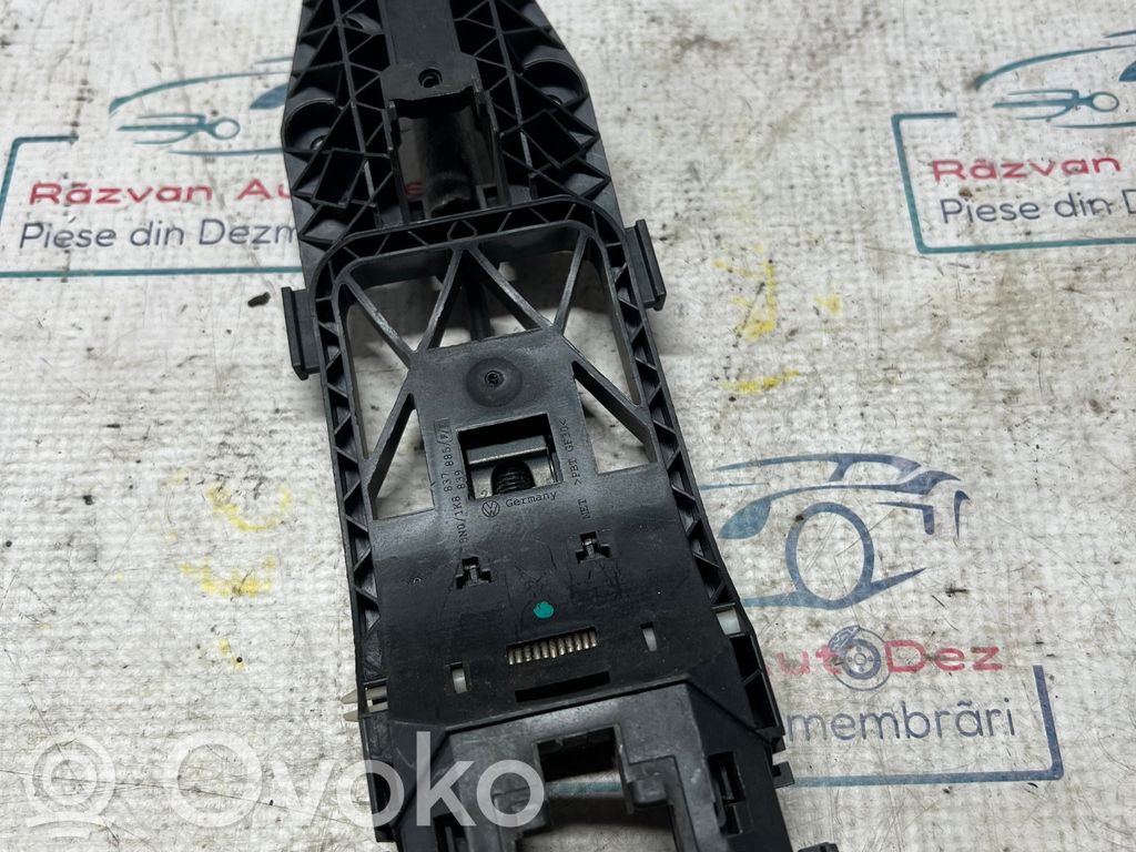 Volkswagen Tiguan Klamka/wspornik zewnętrzny drzwi przednich 