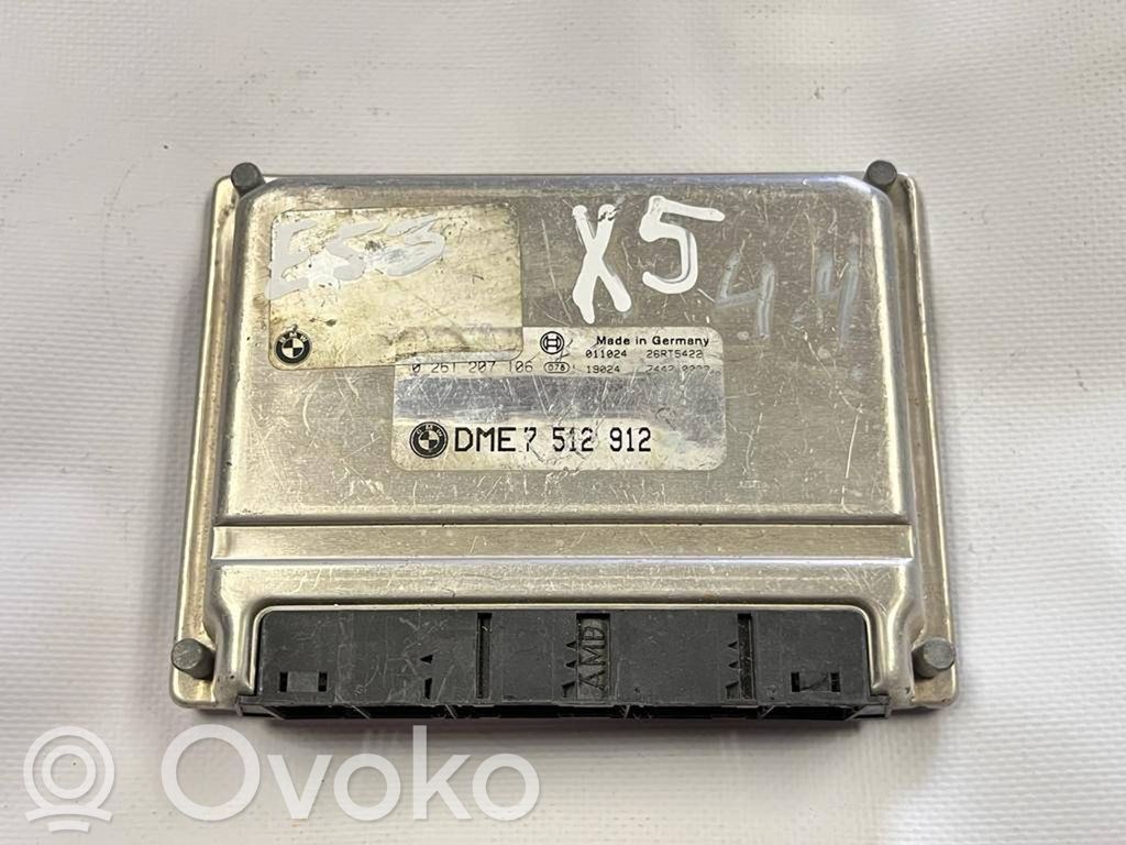 BMW X5 E53 Engine ECU kit and lock set 