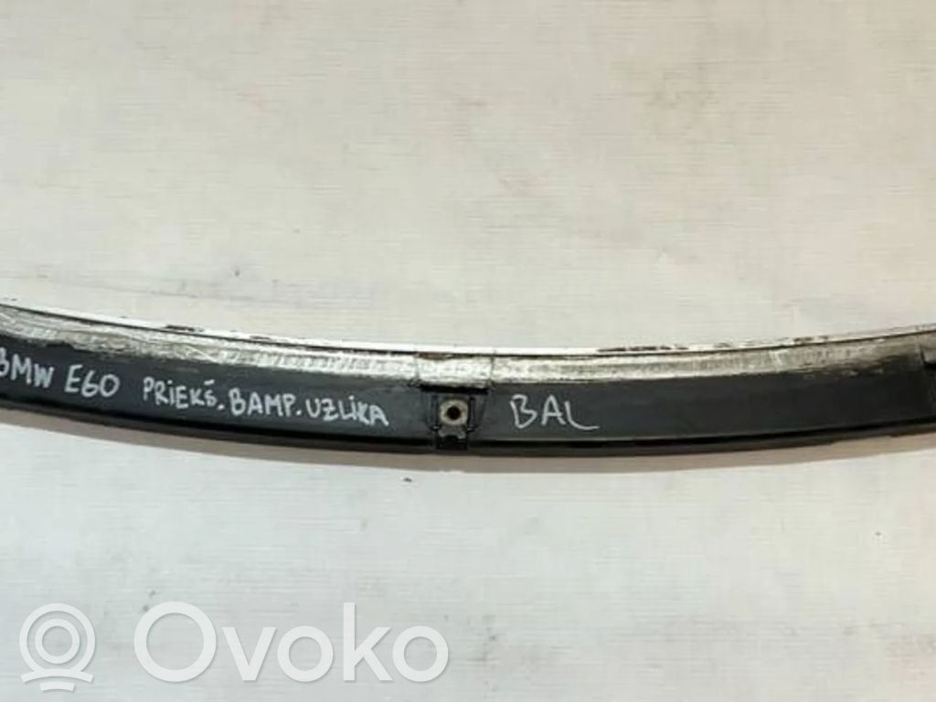 BMW 5 E60 E61 Front bumper splitter molding 