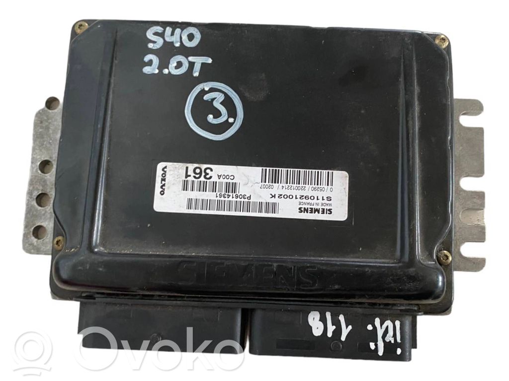 Volvo S40, V40 Engine control unit/module 