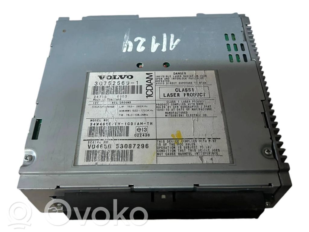 Volvo S40 Radio/CD/DVD/GPS head unit 