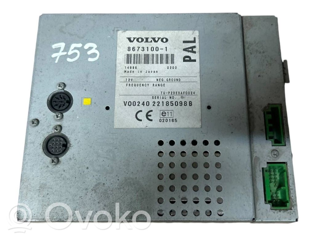 Volvo S80 GPS navigation control unit/module 