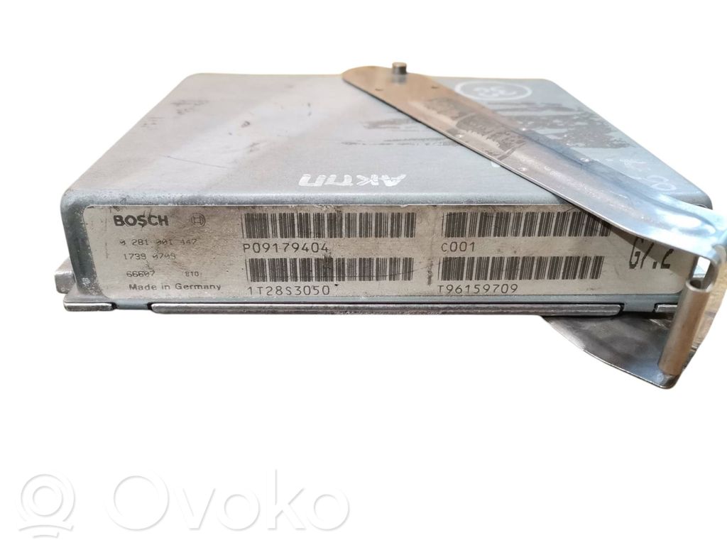 Engine control unit/module   0281001447,17280709