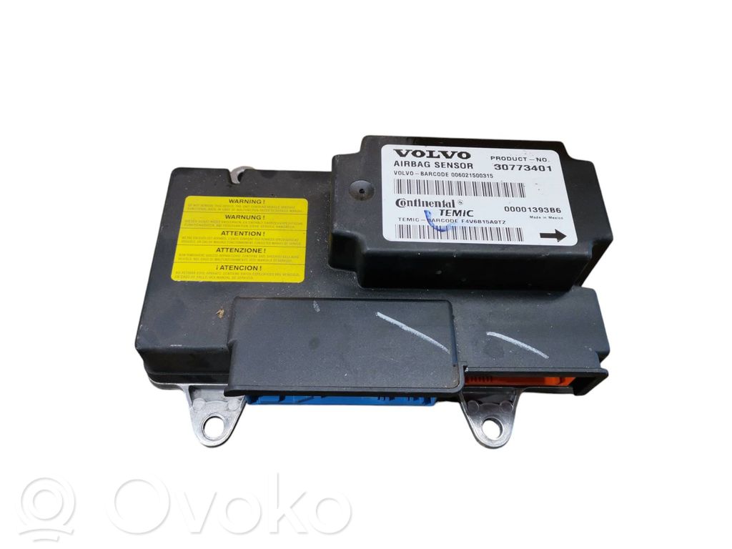 Volvo S40 Airbag control unit/module 