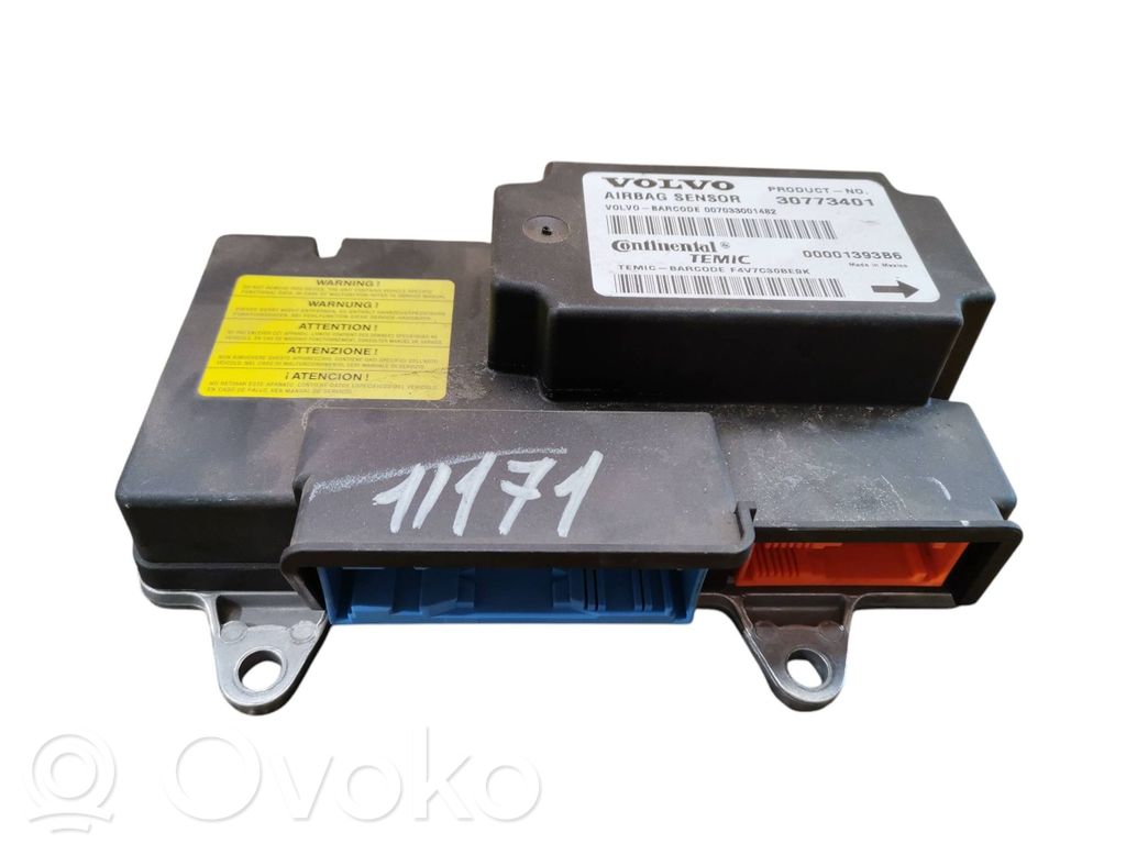 Volvo S40 Airbag control unit/module 