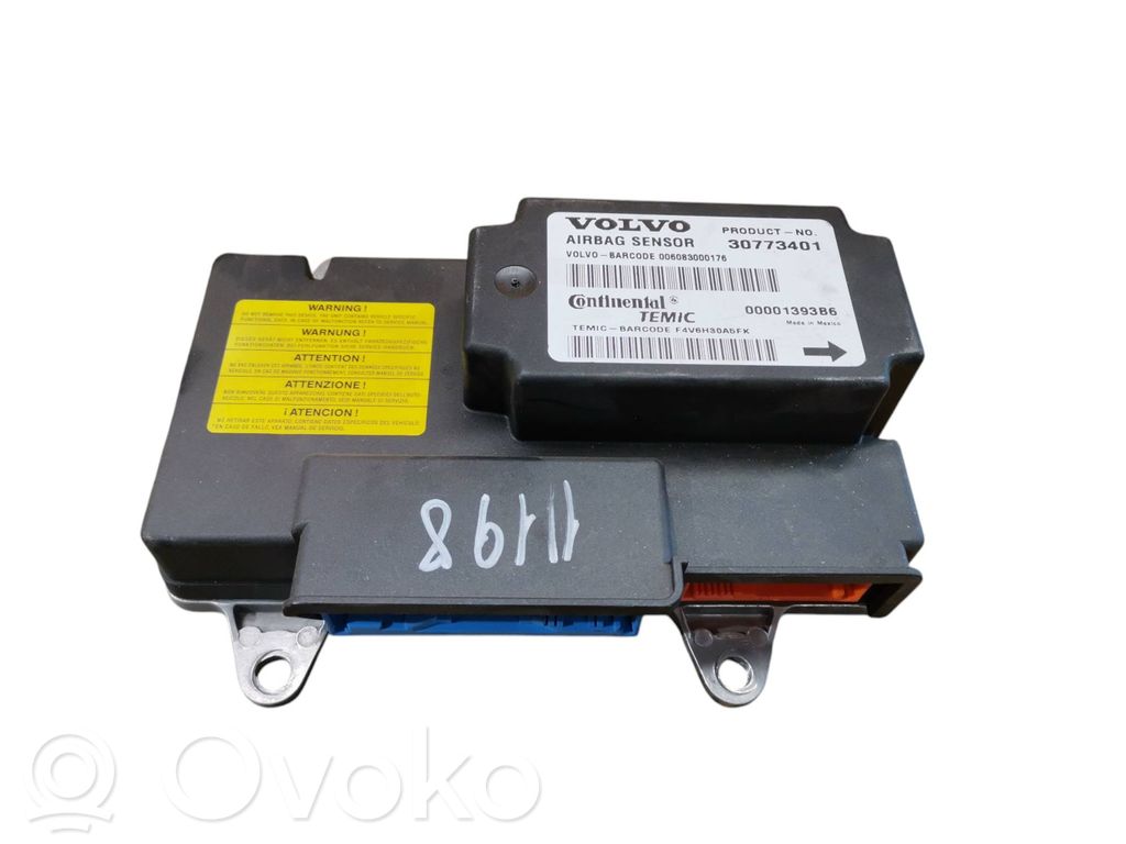 Volvo S40 Airbag control unit/module 