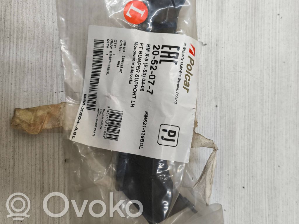 Front bumper mounting bracket   51117116667,2052077,BM621139BDL
