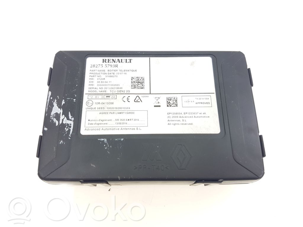 Renault Talisman GPS navigation control unit/module 