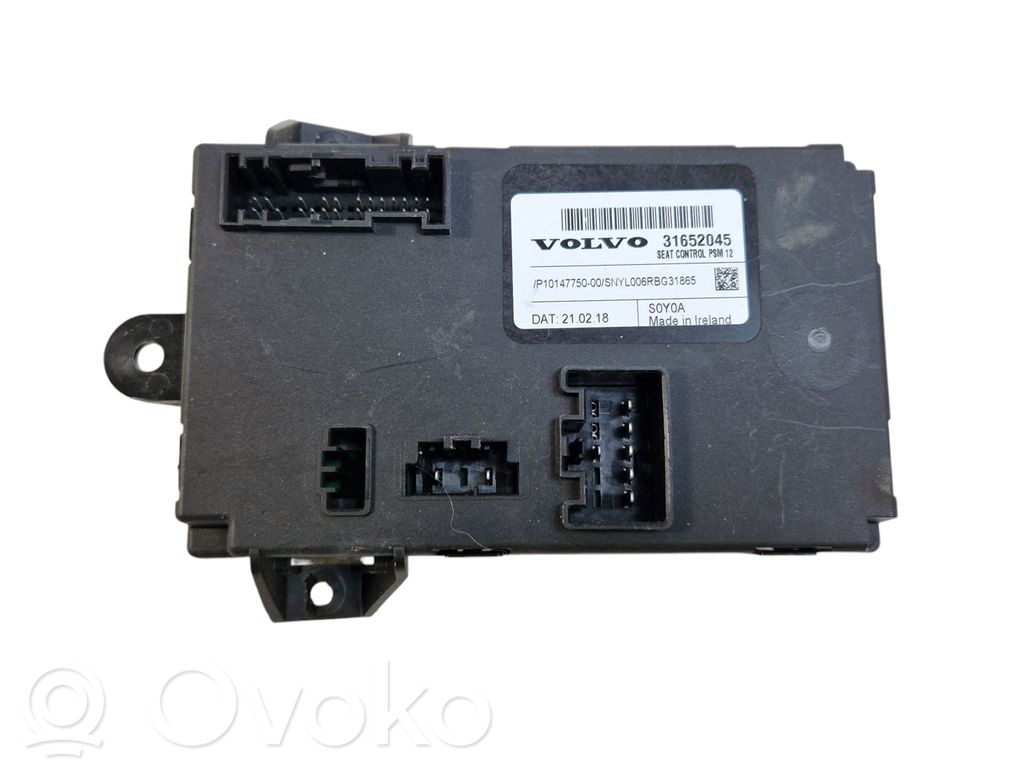 Seat control module   31652045,S0Y0A,P1014775000