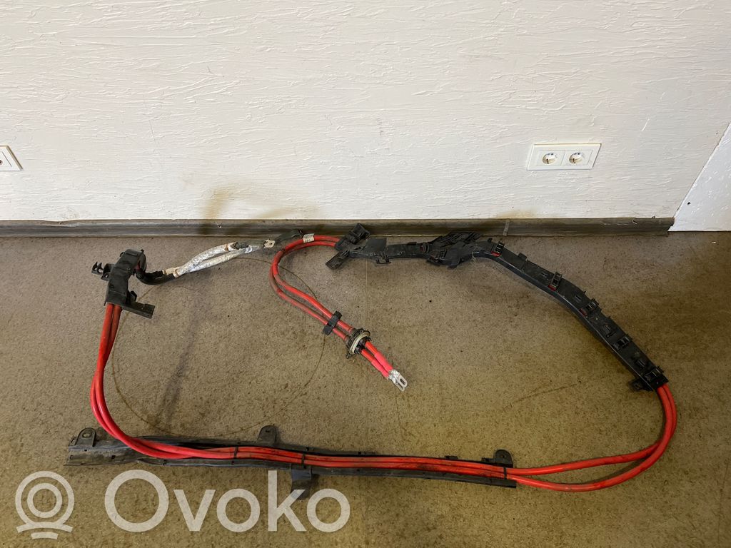 BMW 7 G11 G12 Plus / Klema / Przewód akumulatora 