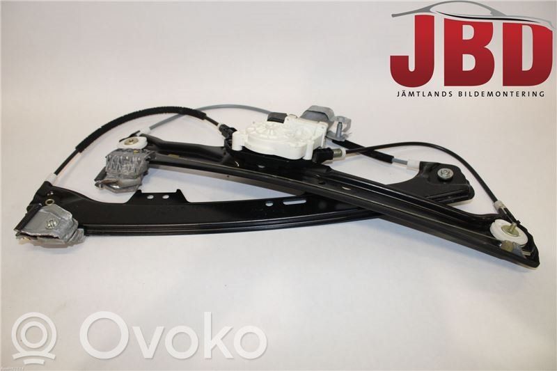 BMW 5 E60 E61 Regulador de puerta delantera con motor 