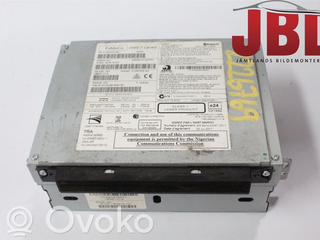 Volvo V60 Panel / Radioodtwarzacz CD/DVD/GPS 