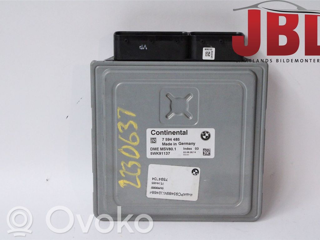 BMW X3 E83 Injection control unit/module 