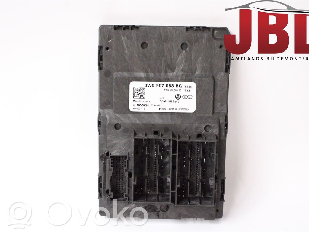 Audi A4 S4 B9 Moduł / Sterownik komfortu 