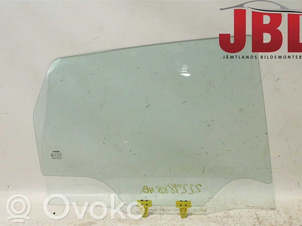 Nissan Qashqai Szyba drzwi tylnych 