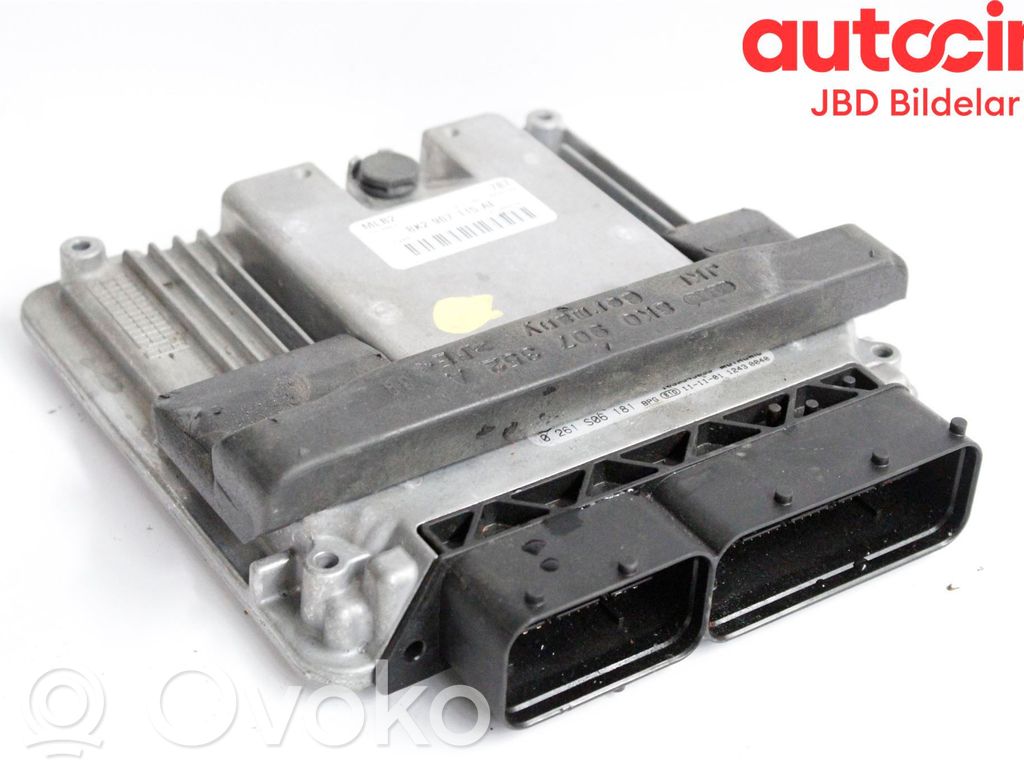 Injection control unit/module   8K2907115AE,0261S06181