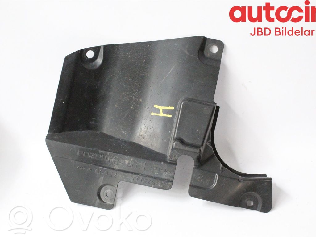 Mazda 3 III Front wheel arch liner splash guards 