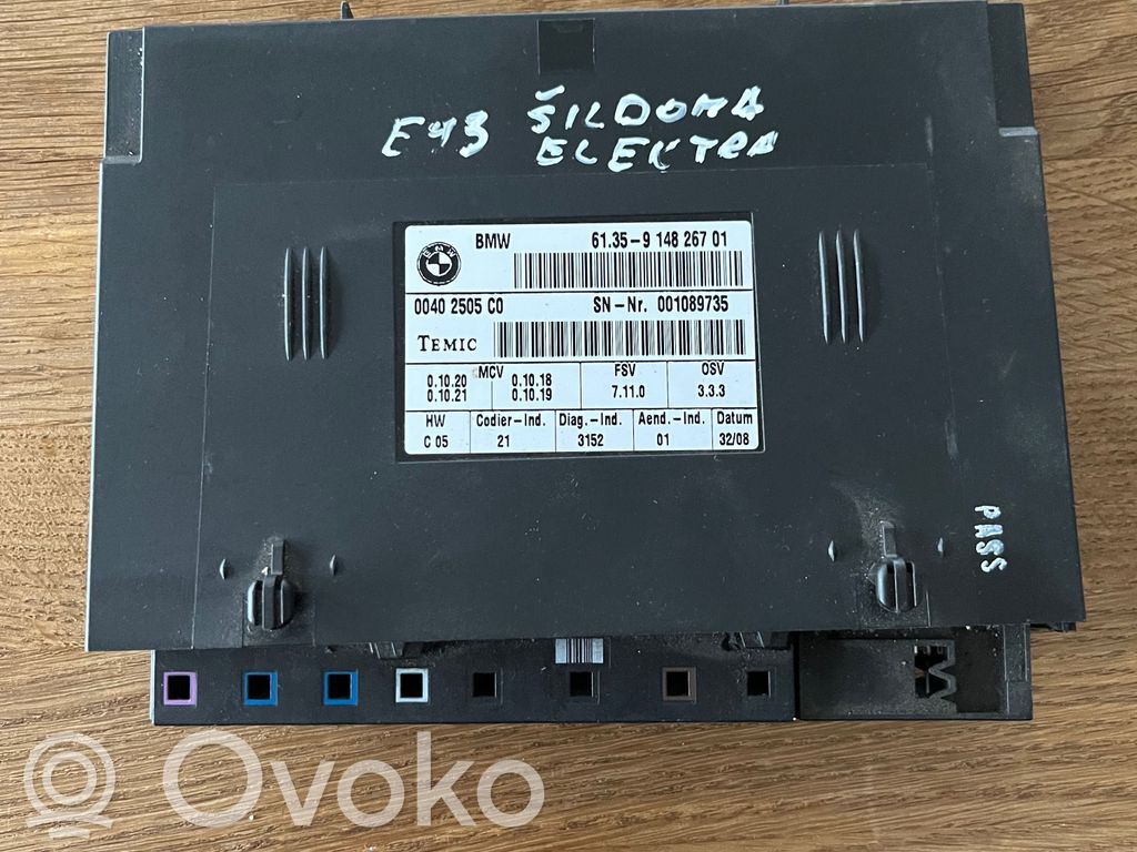 BMW 3 E92 E93 Seat control module 
