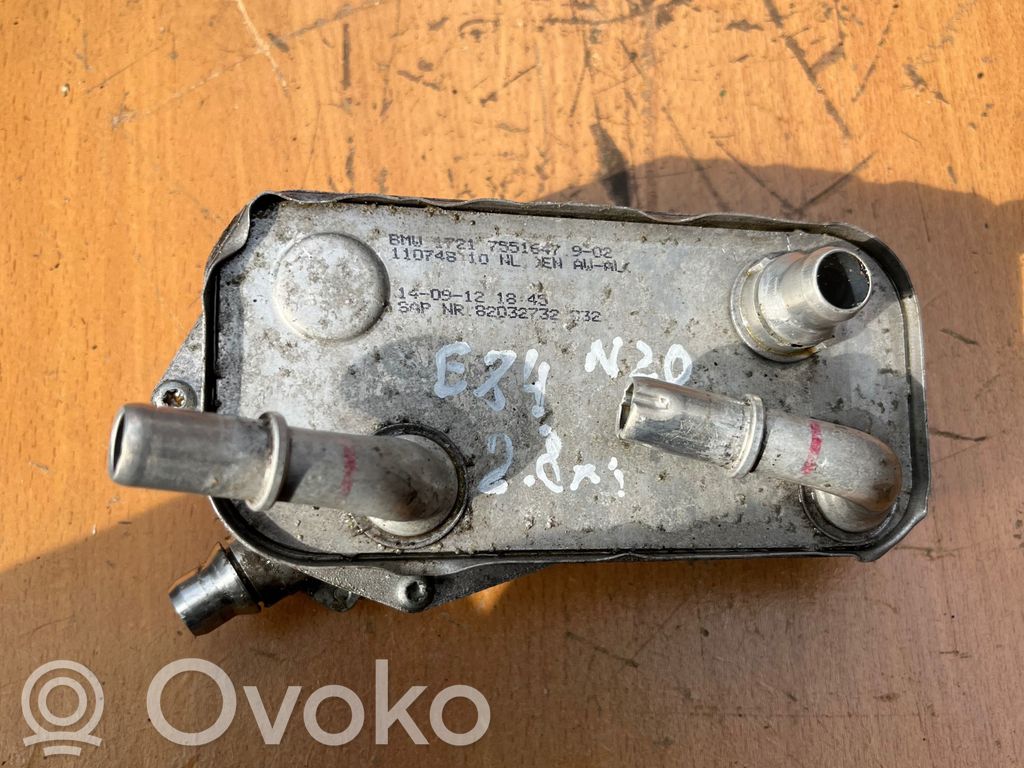 BMW X1 E84 Engine oil radiator 
