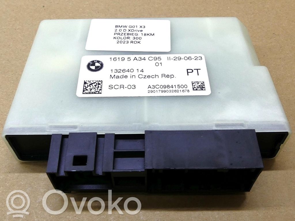 Adblue control unit   5A34C95,5A34C95,A3C09841500,18KM,20DX,23R,A3C09841500,LCI,MPAKIET,XDRIVE