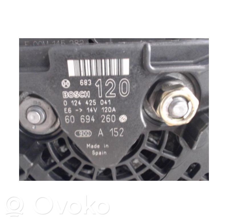 Alfa Romeo 159 Ģenerators 