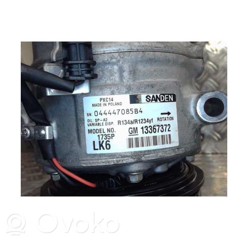 Opel Astra K Klimakompressor Pumpe 