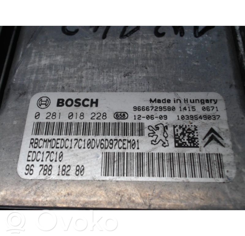 Peugeot 208 I Unitate/modul de control motor 
