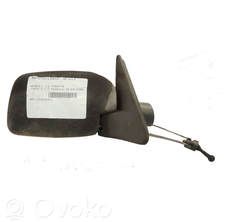 Renault Super R5 Oglindă exterioară manuală 