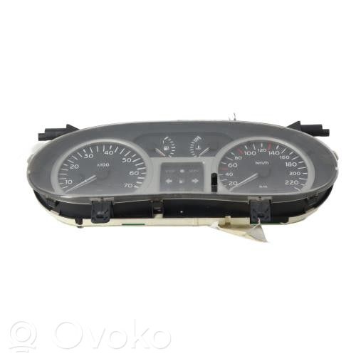 Renault Clio II Compteur de vitesse tableau de bord 