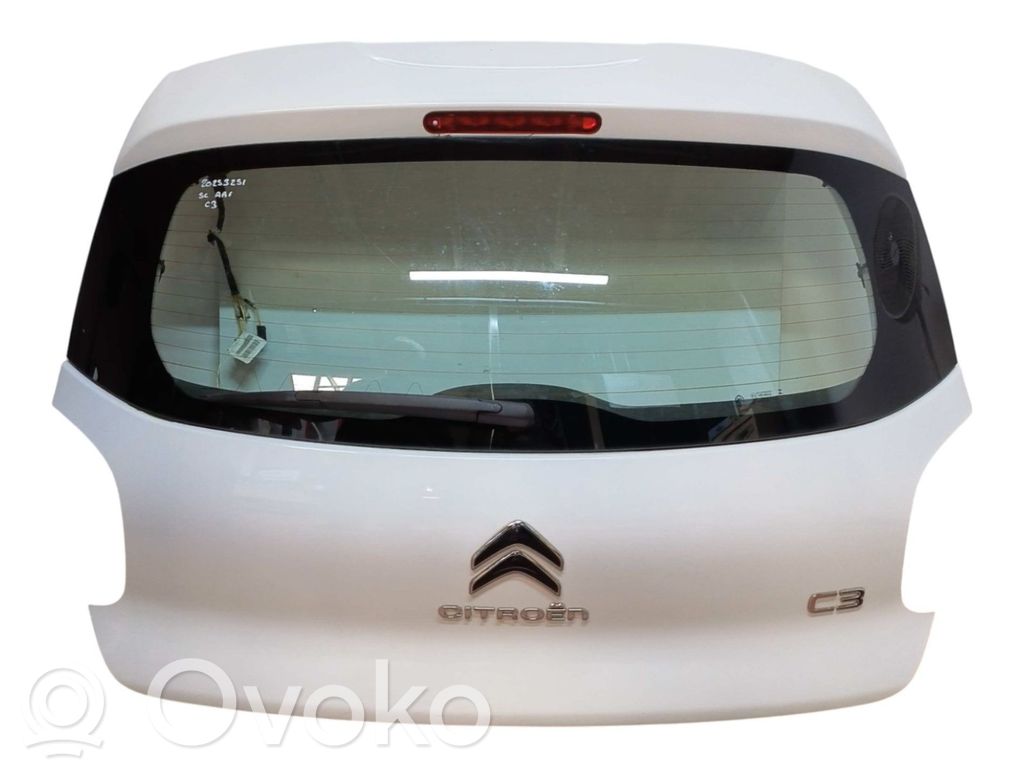 Citroen C3 Tailgate/trunk/boot lid 