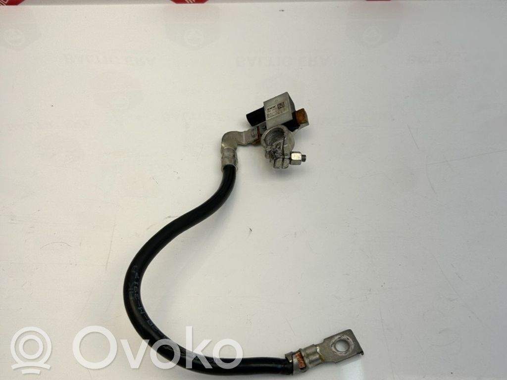 BMW 4 F32 F33 Minus / Klema / Przewód akumulatora 