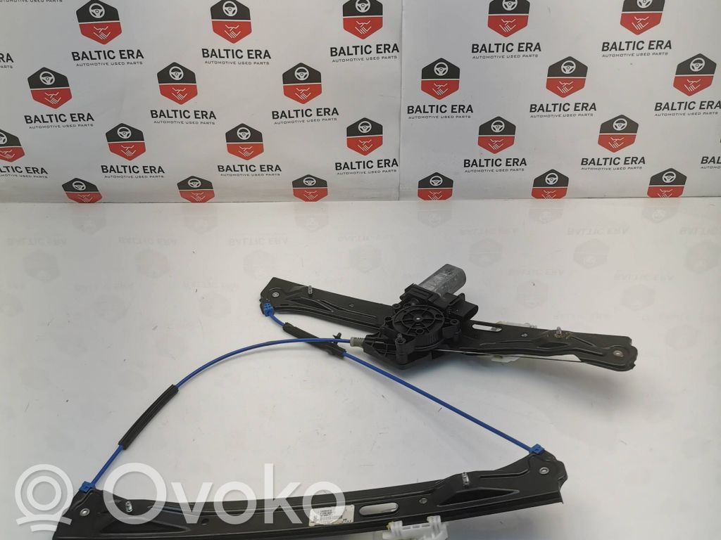 BMW 3 F30 F35 F31 Regulador de puerta delantera con motor 